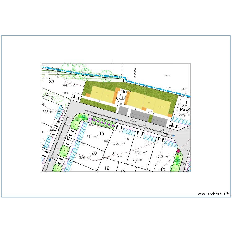 Moutiers les Mauxfaits. Plan de 0 pièce et 0 m2