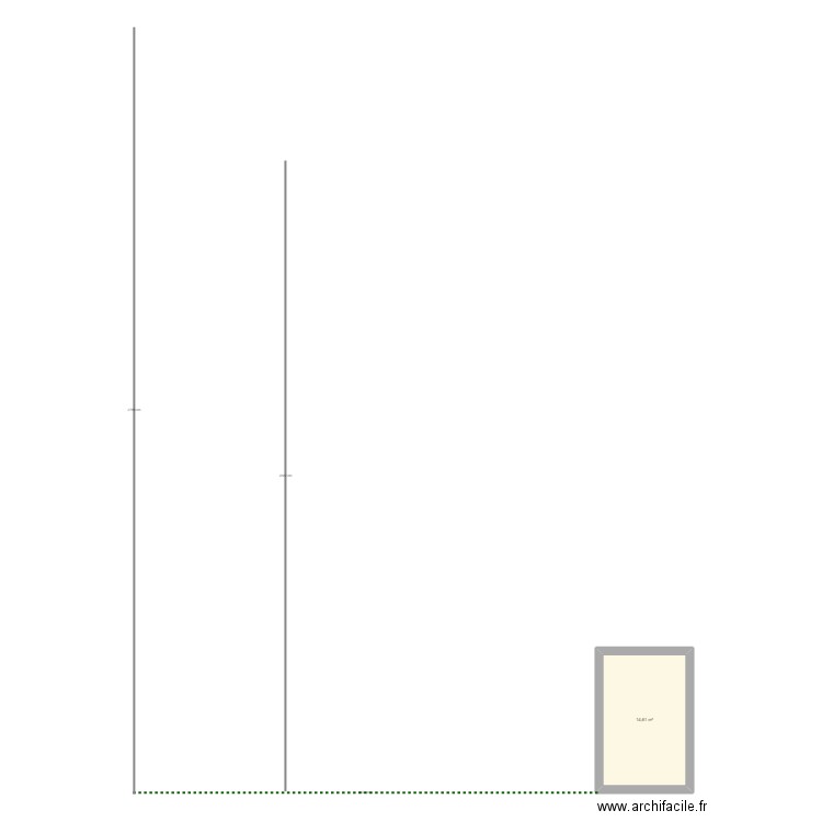 Ferme Leugnies 3. Plan de 1 pièce et 15 m2