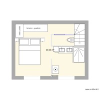 Plan chambre parentale