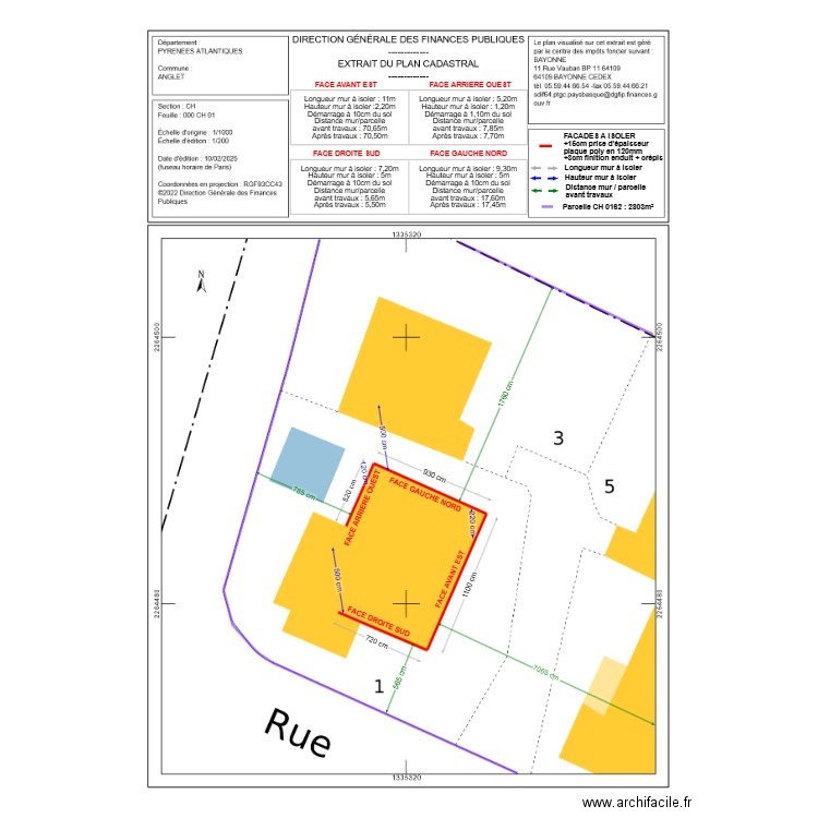 dp02 GOURGUES. Plan de 0 pièce et 0 m2