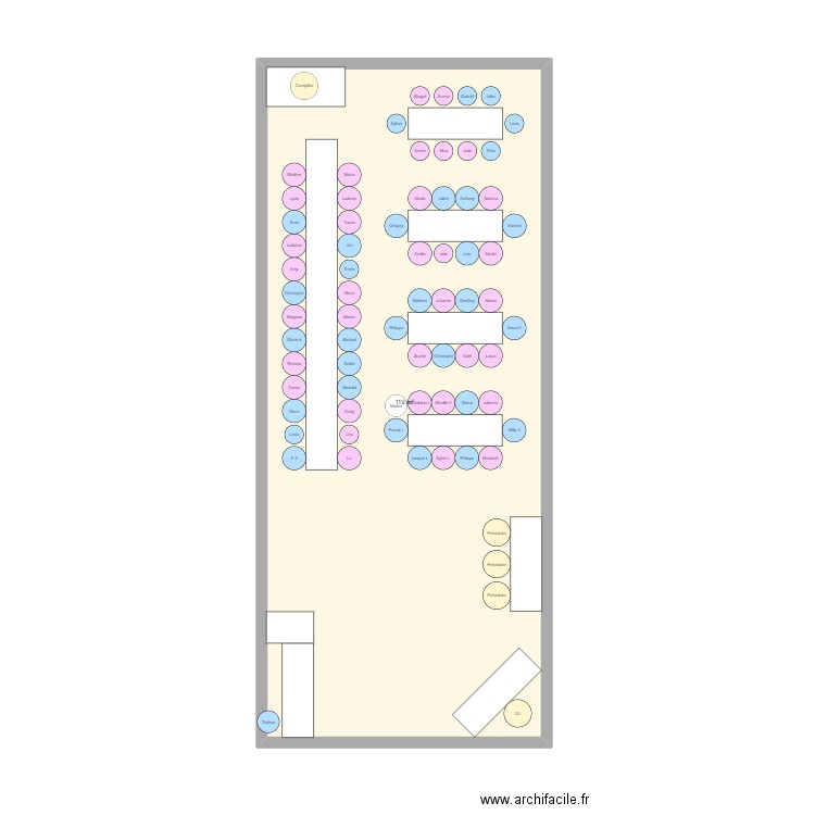 Anniversaire3. Plan de 1 pièce et 119 m2