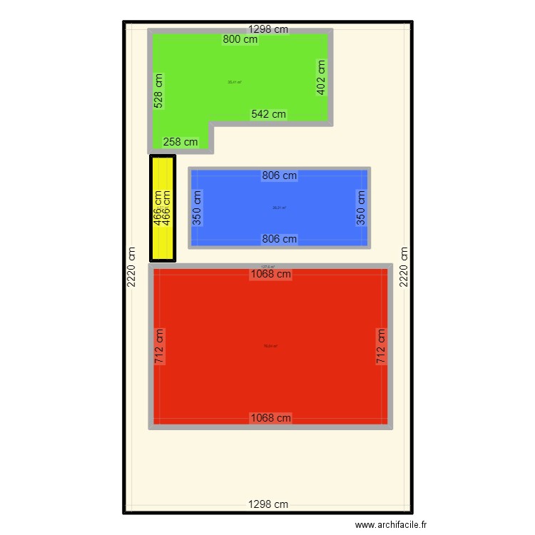 Thailande 4. Plan de 5 pièces et 432 m2