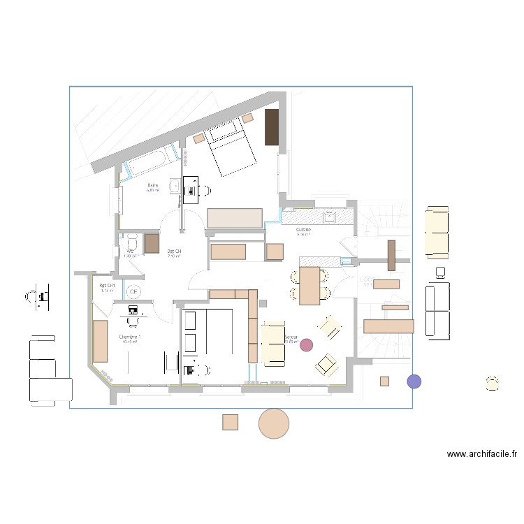 GARNIER 6 PAX 35. Plan de 0 pièce et 0 m2