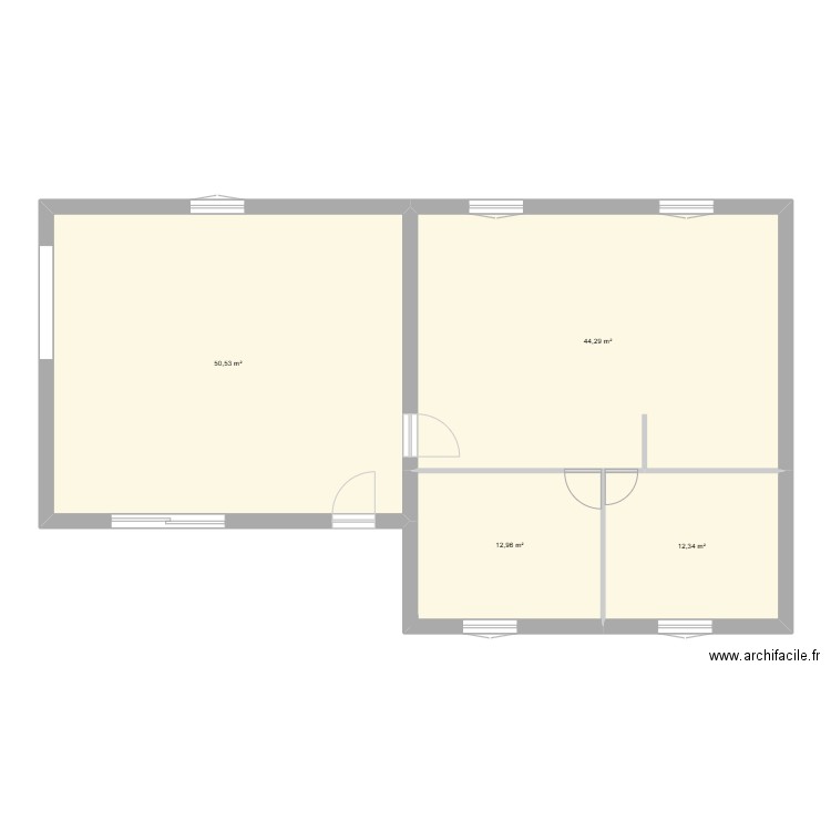 maison alice. Plan de 4 pièces et 120 m2