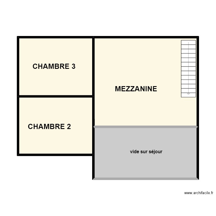 GELY 1er. Plan de 3 pièces et 69 m2