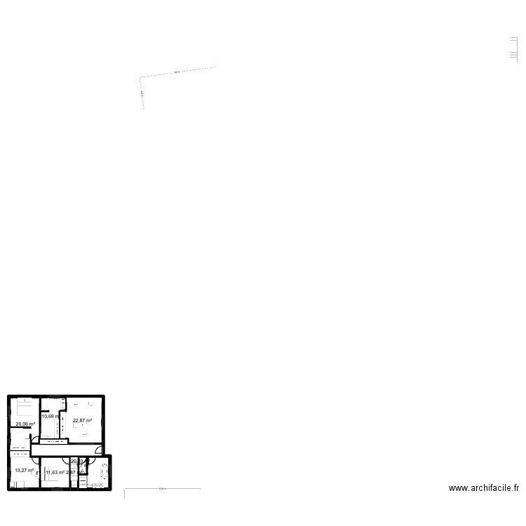 MAISON HAUT SDB 1. Plan de 8 pièces et 104 m2