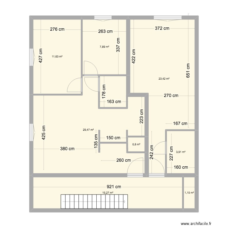 LOT 2 ET 3 DAMMARIE 1E. Plan de 8 pièces et 94 m2