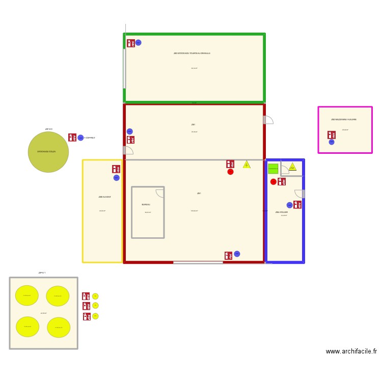 OLEIS NORMANDIE. Plan de 11 pièces et 487 m2