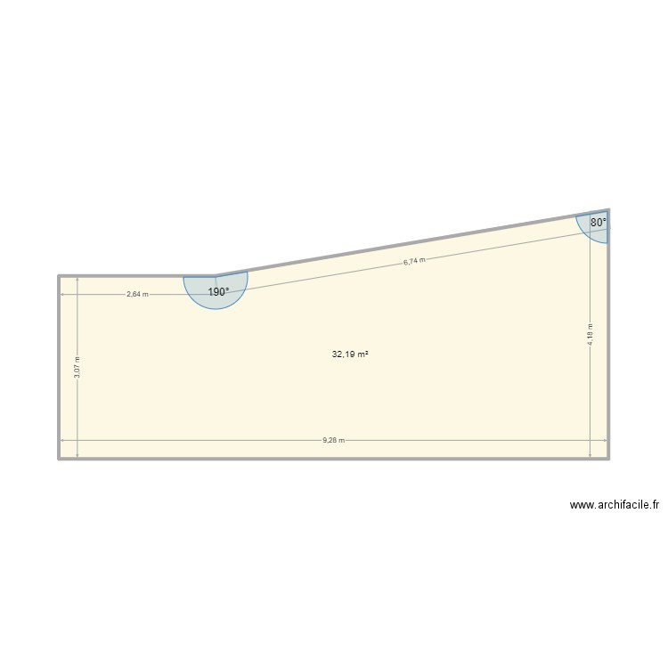 capelle. Plan de 0 pièce et 0 m2