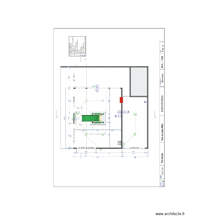 marchasseau elec sous sol. Plan de 0 pièce et 0 m2