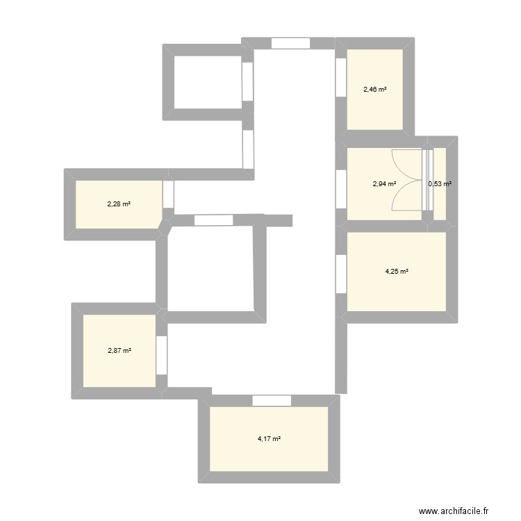 F5 MAISON. Plan de 7 pièces et 20 m2