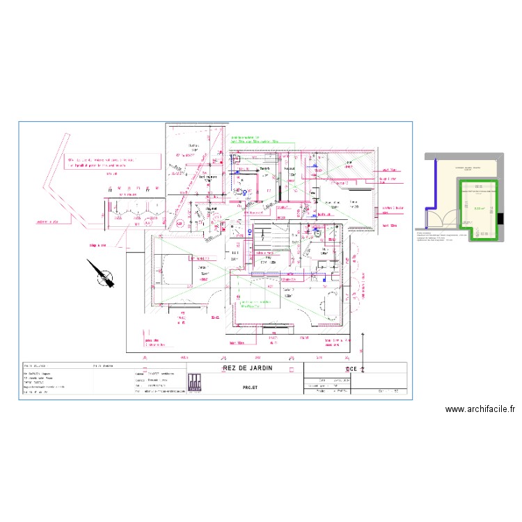 Sauna avec Isolant & lambris (3+4). Plan de 3 pièces et 18 m2