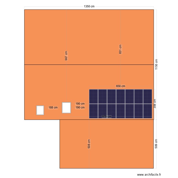 arnaud ville. Plan de 0 pièce et 0 m2