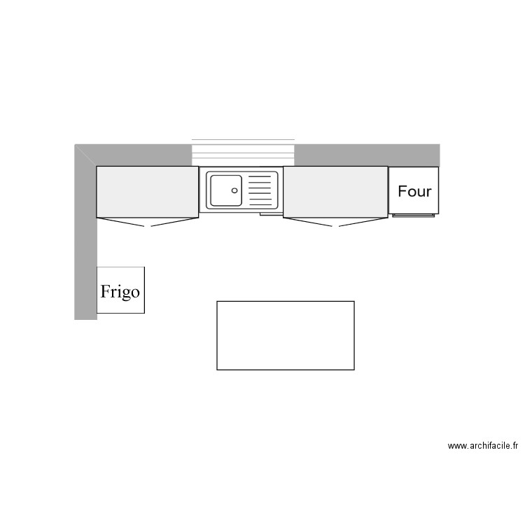 cuisinemfc. Plan de 0 pièce et 0 m2