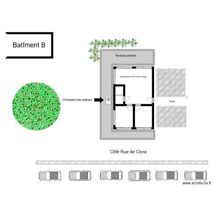 Appart Clim 1. Plan de 10 pièces et 192 m2