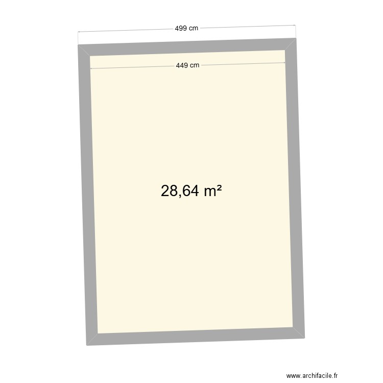 willy remise 2. Plan de 1 pièce et 29 m2