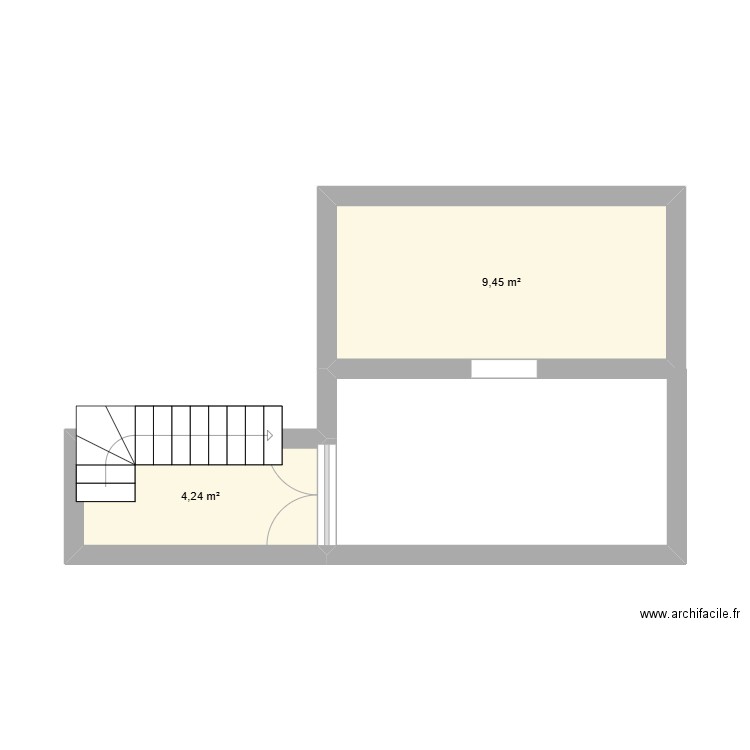 conseil habitat. Plan de 2 pièces et 14 m2