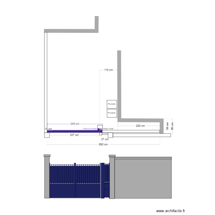 BOUGEARD - SAITN MAUR DES FOSSES . Plan de 0 pièce et 0 m2