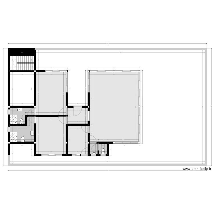 BM Appartement R4. Plan de 12 pièces et 318 m2