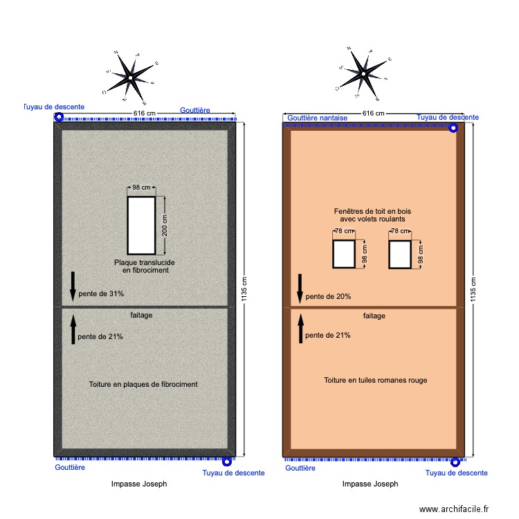 plan de masse atelier. Plan de 4 pièces et 122 m2