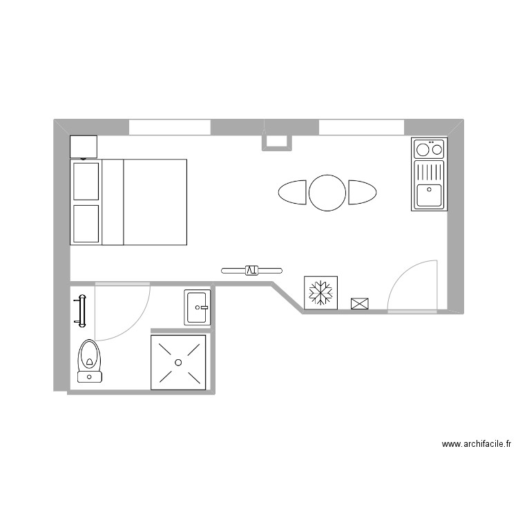 Studio 7 Bannot . Plan de 0 pièce et 0 m2