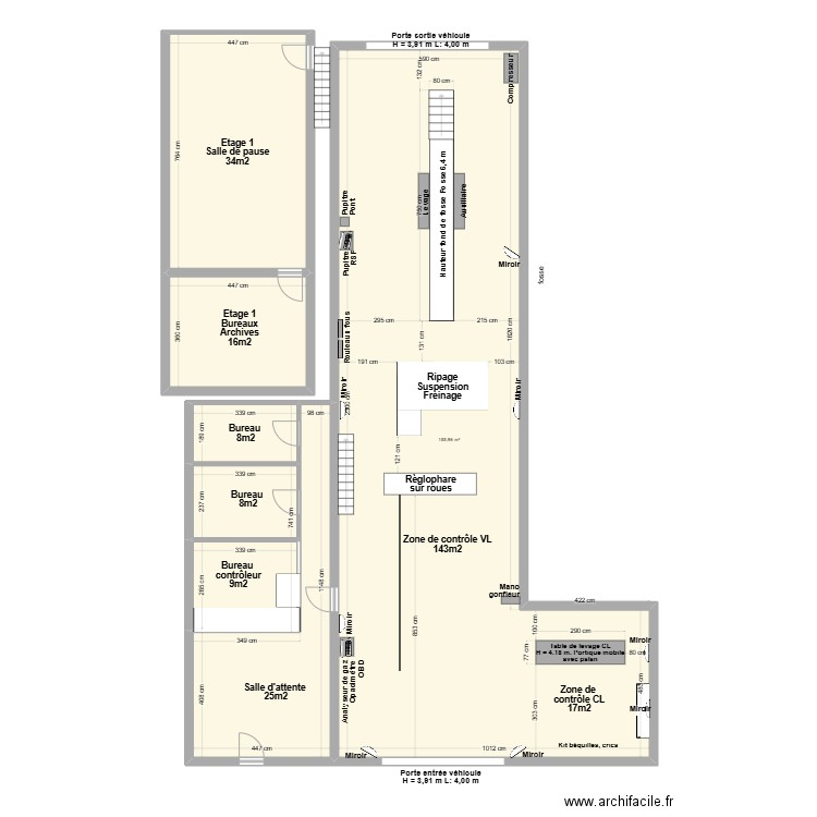 CCT mixte VL/CL MCT PLEYBER CHRIST 29MCTP. Plan de 7 pièces et 256 m2