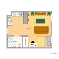 plan appartement V2