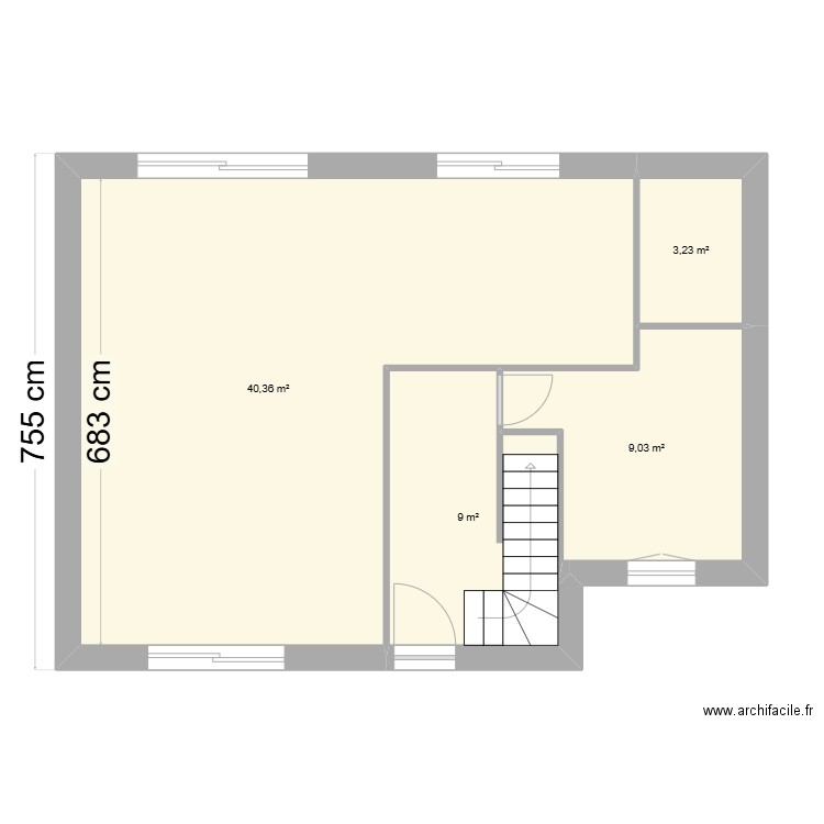 saintremy . Plan de 10 pièces et 123 m2