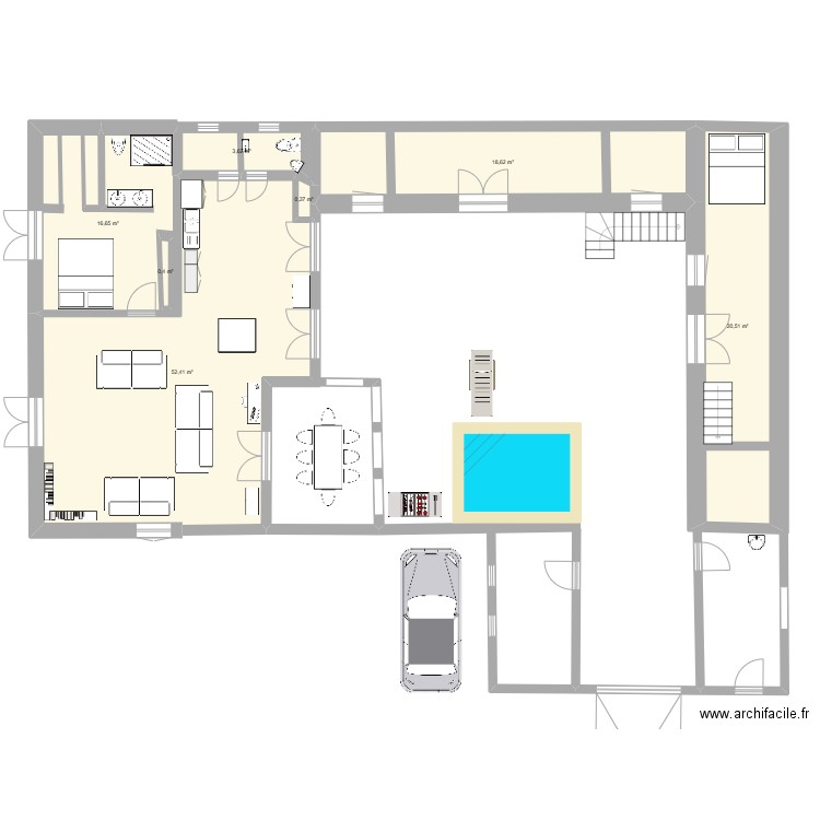 &1 stephane. Plan de 7 pièces et 114 m2