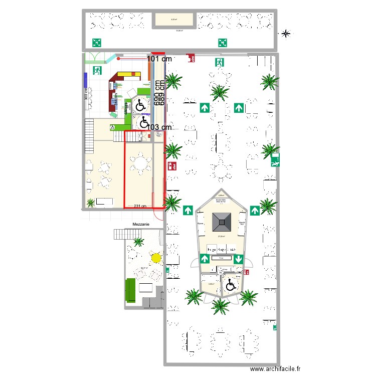 plan Future  V2. Plan de 8 pièces et 130 m2