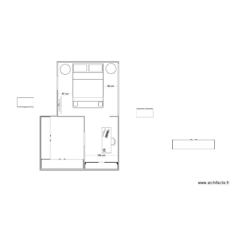 VDA CHAMBRE MASTER 8. Plan de 0 pièce et 0 m2