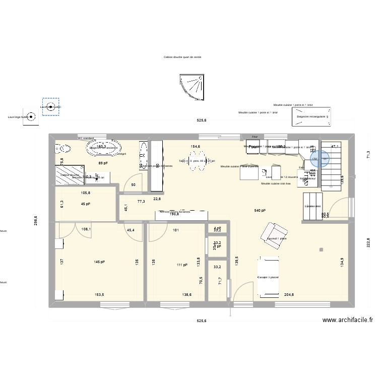 Boischatel 2. Plan de 7 pièces et 88 m2