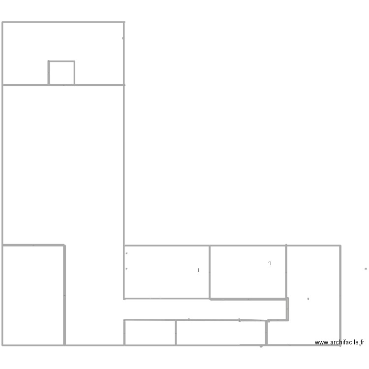 maison . Plan de 22 pièces et 40 m2