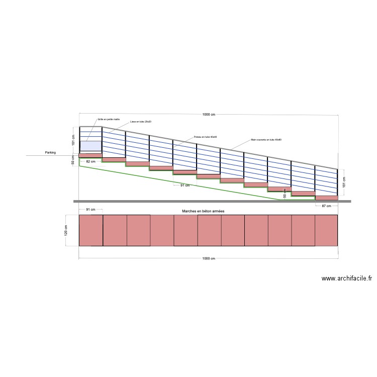 ESC1 LHT . Plan de 0 pièce et 0 m2