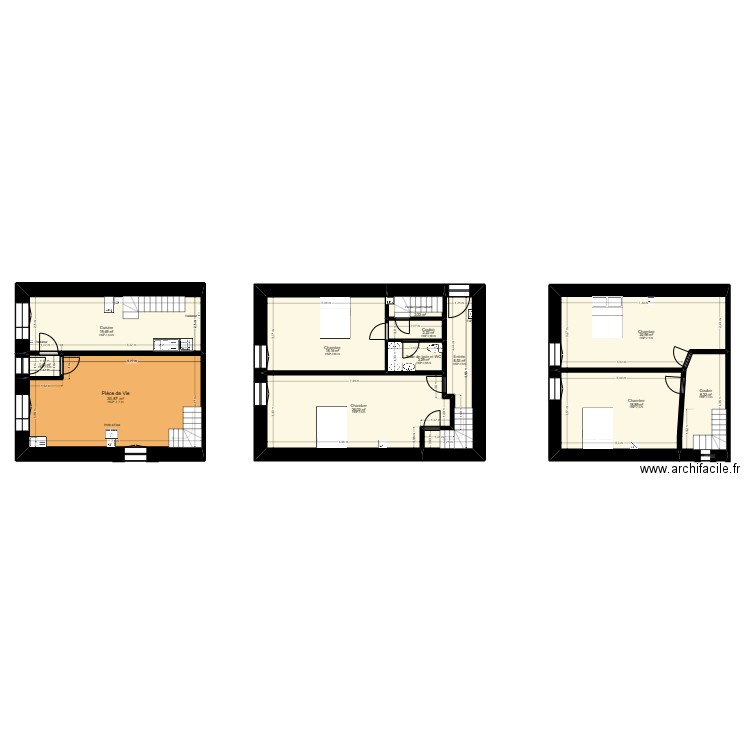 EDL LIGUORI. Plan de 12 pièces et 163 m2