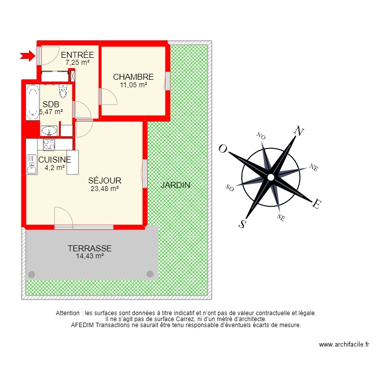 BI22450 -. Plan de 12 pièces et 118 m2