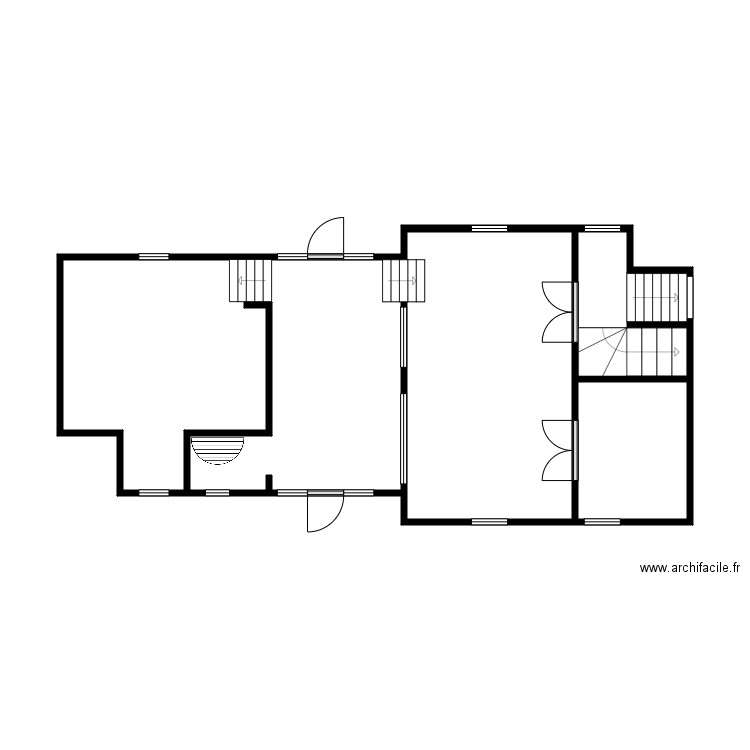 TOUMAI 03. Plan de 5 pièces et 41 m2