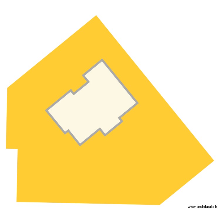 Maison Chevigny. Plan de 1 pièce et 104 m2