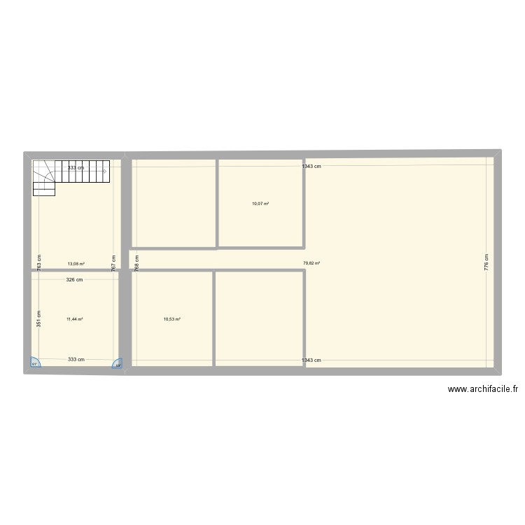 Maison yenne . Plan de 10 pièces et 300 m2