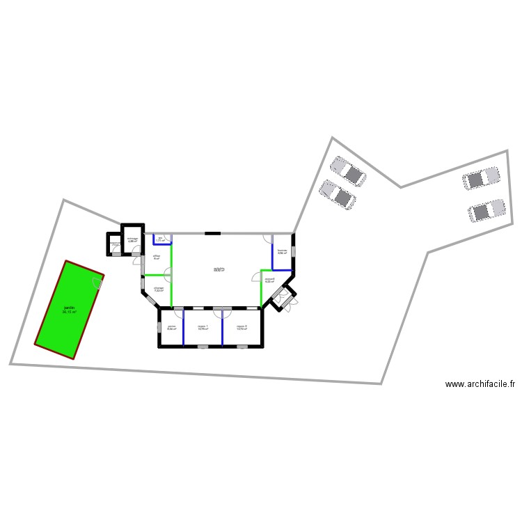 LA VALETTE SUD AVEC TERRAIN. Plan de 0 pièce et 0 m2