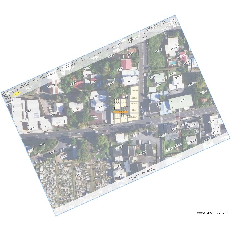 NARAYANIN  CTR SUZANNZ. Plan de 11 pièces et 918 m2