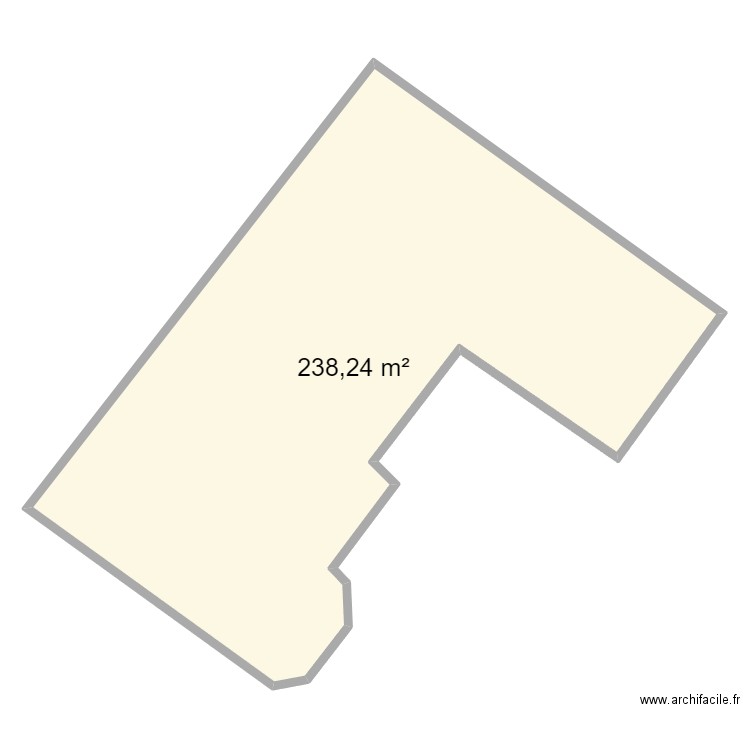 Maison st Dié des Vosges. Plan de 1 pièce et 238 m2