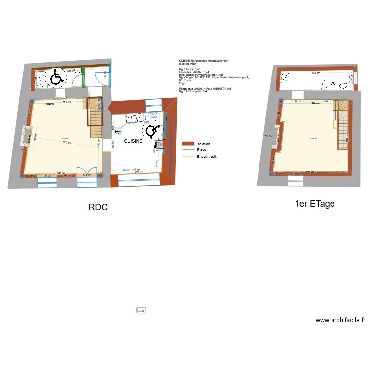 StJuvat-RDC_Cuisine_03-02/2025. Plan de 2 pièces et 62 m2