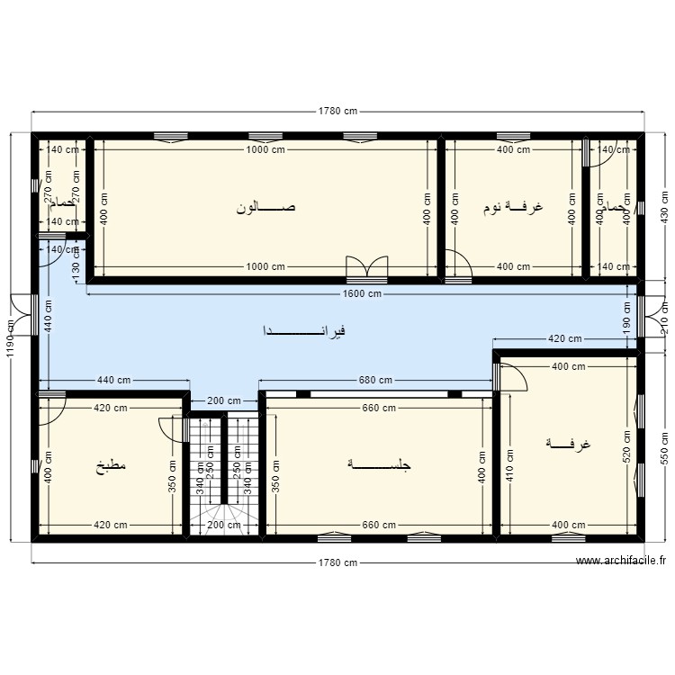 Plan de Client 32 41 62 03 V3. Plan de 9 pièces et 188 m2