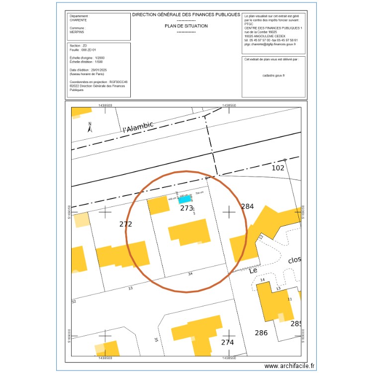 doublet. Plan de 0 pièce et 0 m2