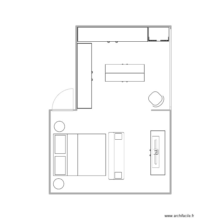 VDA CHAMBRE MASTER 18. Plan de 0 pièce et 0 m2