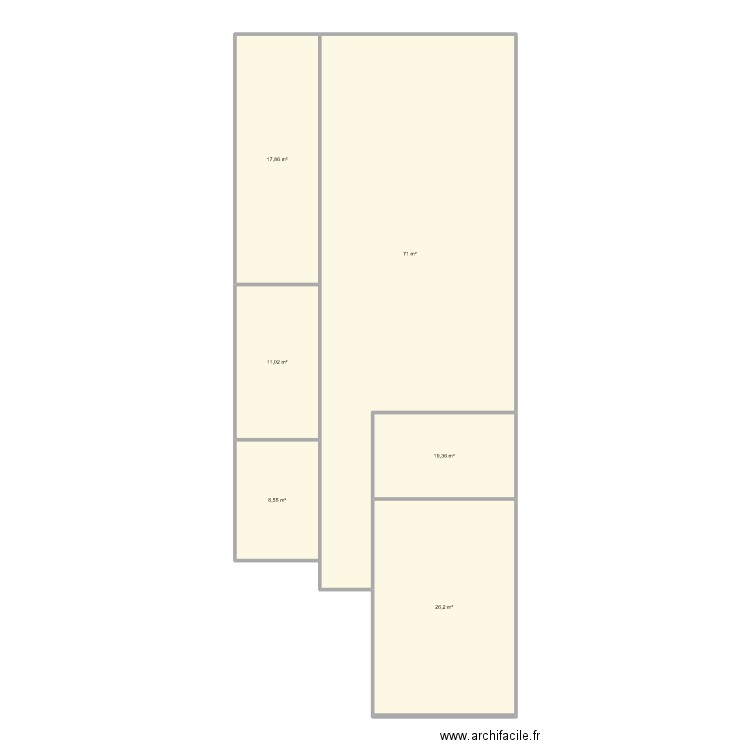 NI Cote d'Opale. Plan de 6 pièces et 145 m2