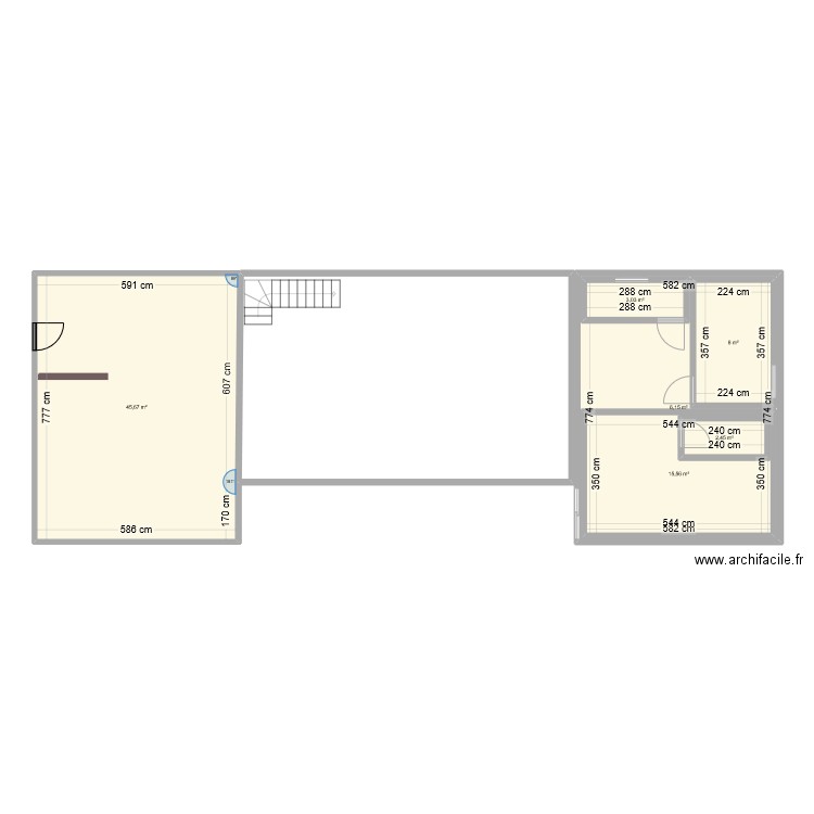 maison boumerdes. Plan de 6 pièces et 123 m2