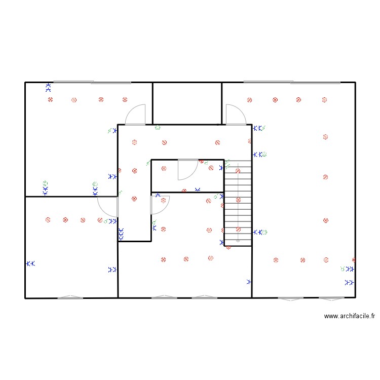 ST GILLES 2. Plan de 6 pièces et 113 m2