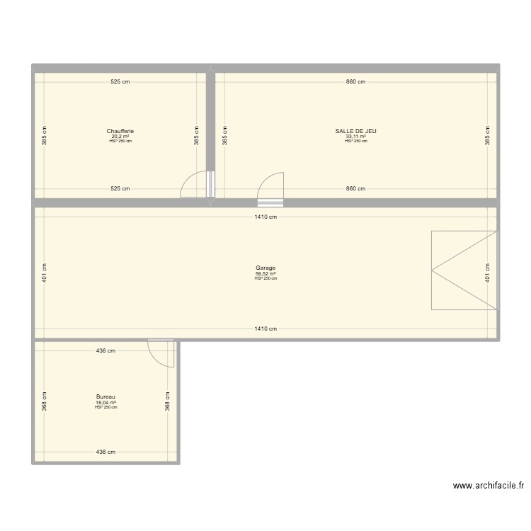 PLAN BORREGO M0294039. Plan de 4 pièces et 126 m2